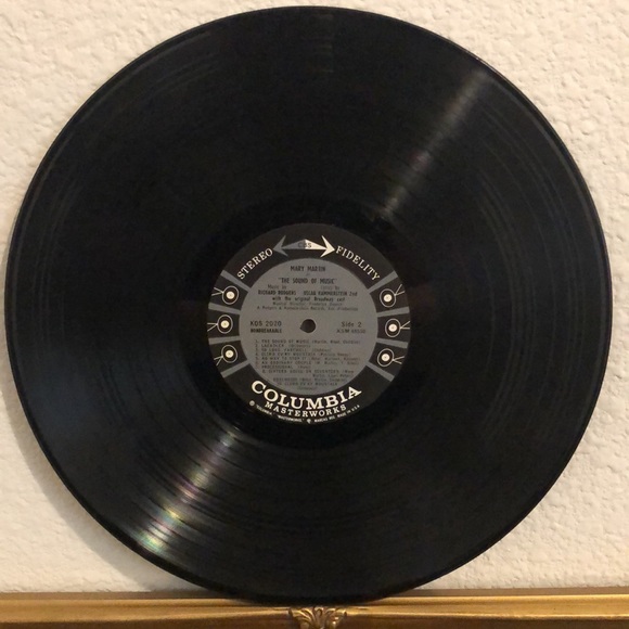 The Sound of Music Original Broadway Cast Soundtrack Vinyl Album - Picture 6 of 6